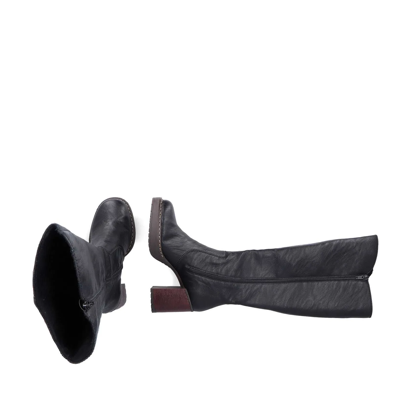 Rieker Ankle Boots & Boots-Women'S High-Shaft Boots Deep Black