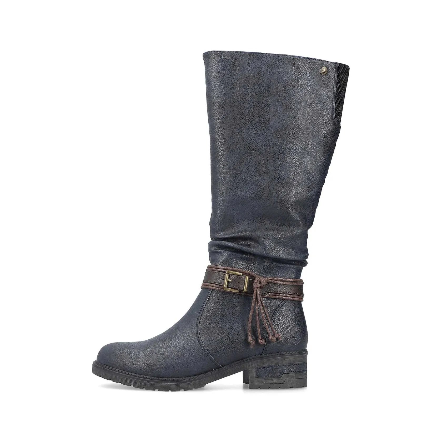Rieker Ankle Boots & Boots-Women'S High-Shaft Boots Grey-Blue