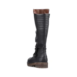 Rieker Ankle Boots & Boots-Women'S High-Shaft Boots Deep Black