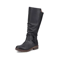 Rieker Ankle Boots & Boots-Women'S High-Shaft Boots Deep Black