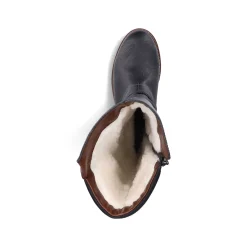 Rieker Ankle Boots & Boots-Women'S High-Shaft Boots Deep Black