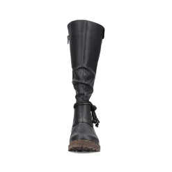 Rieker Ankle Boots & Boots-Women'S High-Shaft Boots Deep Black