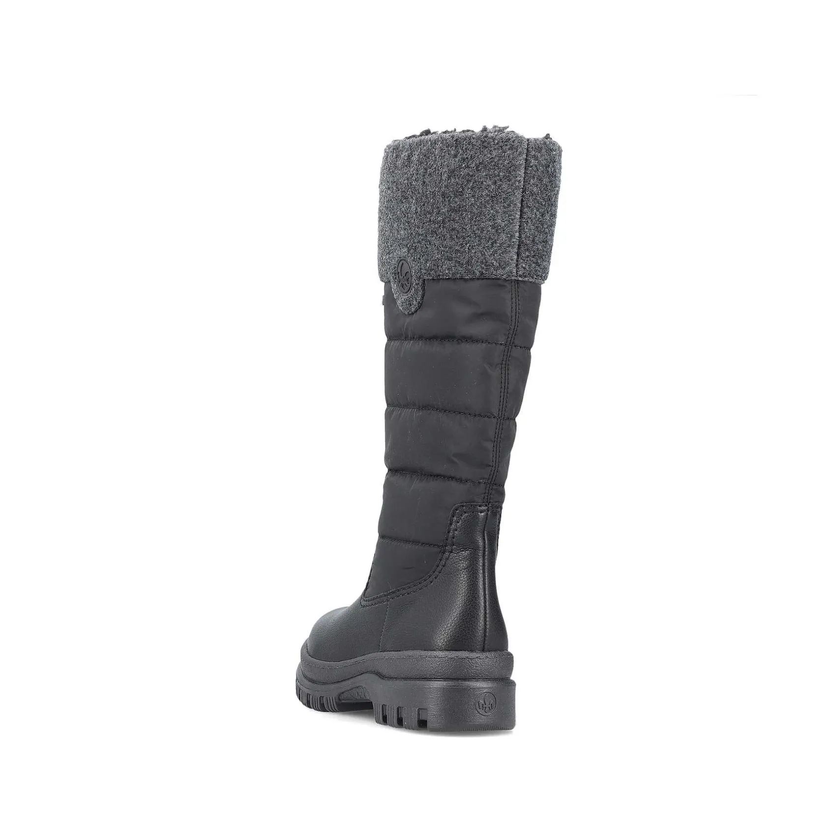 Rieker Ankle Boots & Boots-Women'S High-Shaft Boots Graphite Black