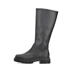 Rieker Ankle Boots & Boots-Women'S High-Shaft Boots Deep Black