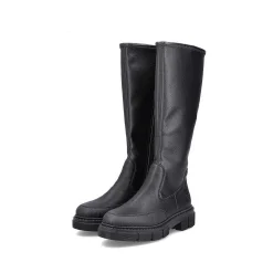 Rieker Ankle Boots & Boots-Women'S High-Shaft Boots Deep Black
