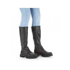 Rieker Ankle Boots & Boots-Women'S High-Shaft Boots Deep Black