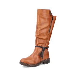 Rieker Ankle Boots & Boots-Women'S High-Shaft Boots Caramel Brown
