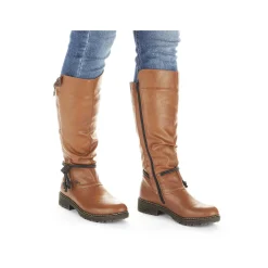 Rieker Ankle Boots & Boots-Women'S High-Shaft Boots Caramel Brown