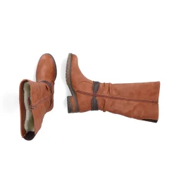 Rieker Ankle Boots & Boots-Women'S High-Shaft Boots Nougat Brown