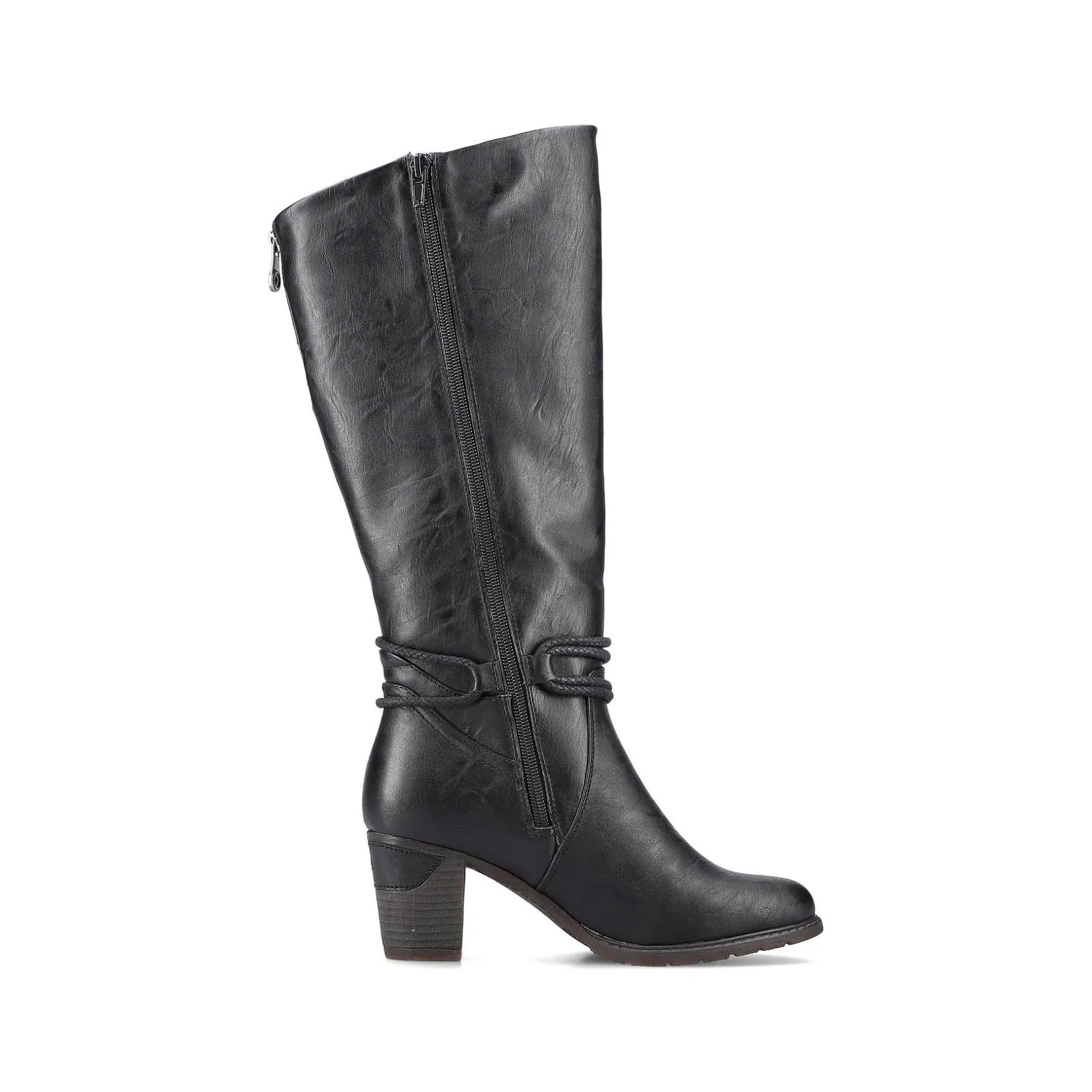 Rieker Ankle Boots & Boots-Women'S High-Shaft Boots Deep Black