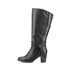 Rieker Ankle Boots & Boots-Women'S High-Shaft Boots Deep Black