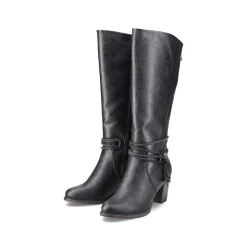 Rieker Ankle Boots & Boots-Women'S High-Shaft Boots Deep Black