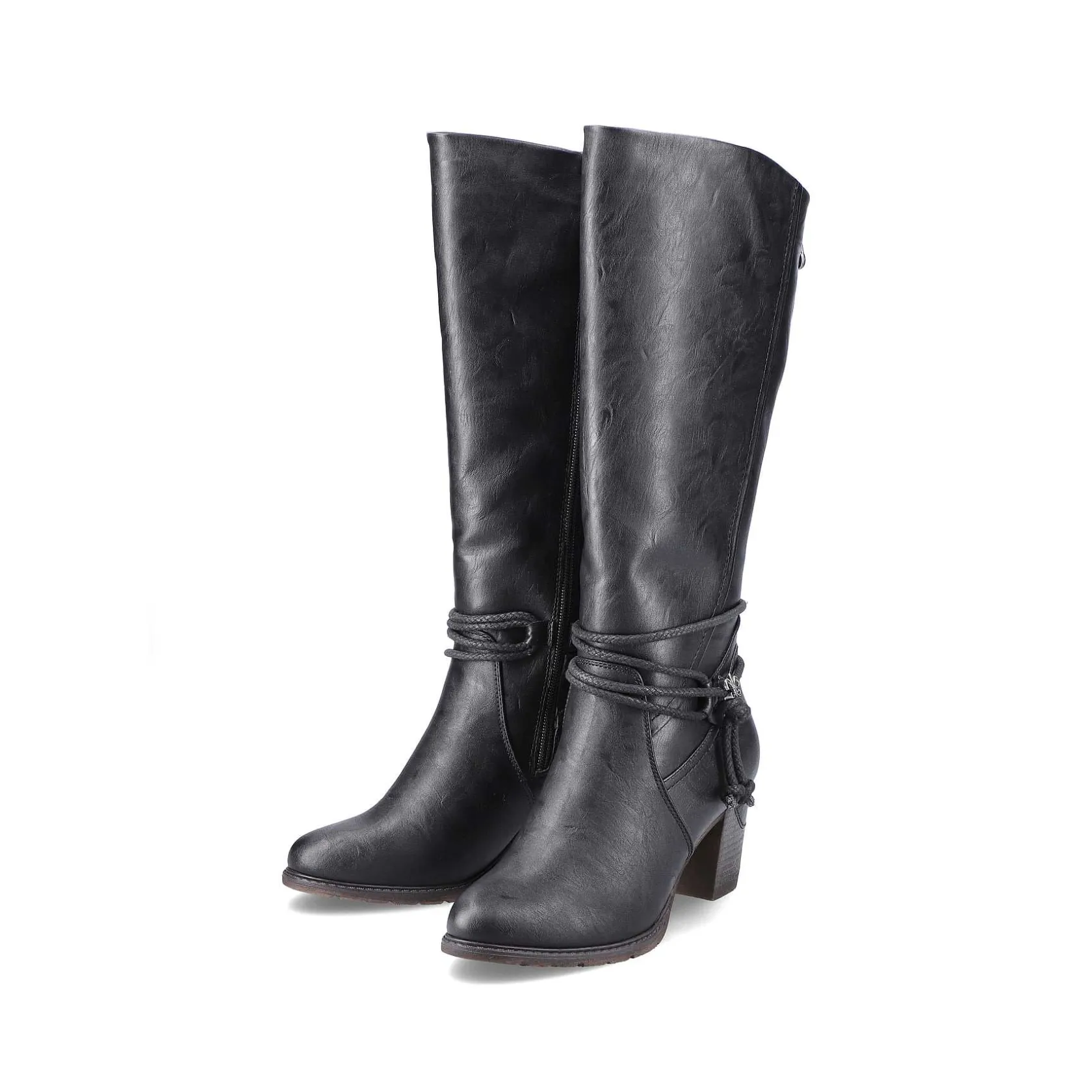 Rieker Ankle Boots & Boots-Women'S High-Shaft Boots Deep Black