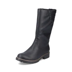 Rieker Ankle Boots & Boots-Women'S High-Shaft Boots Deep Black