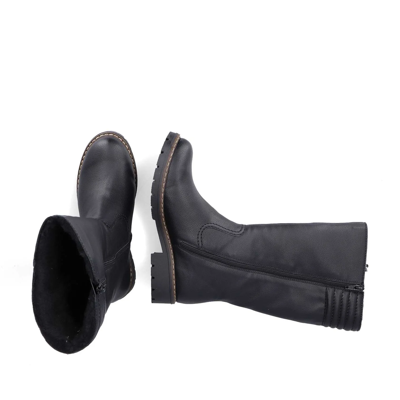 Rieker Ankle Boots & Boots-Women'S High-Shaft Boots Deep Black