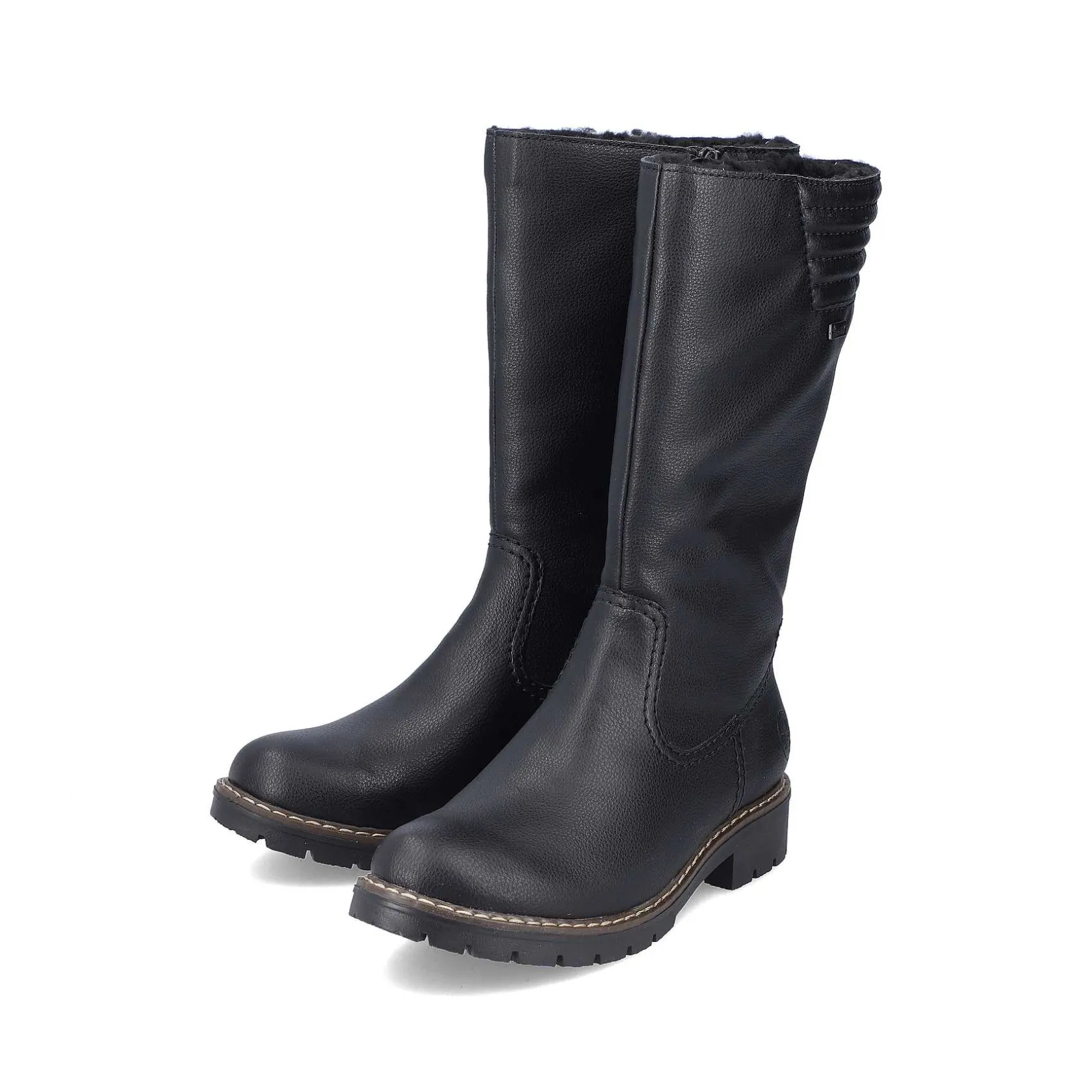 Rieker Ankle Boots & Boots-Women'S High-Shaft Boots Deep Black