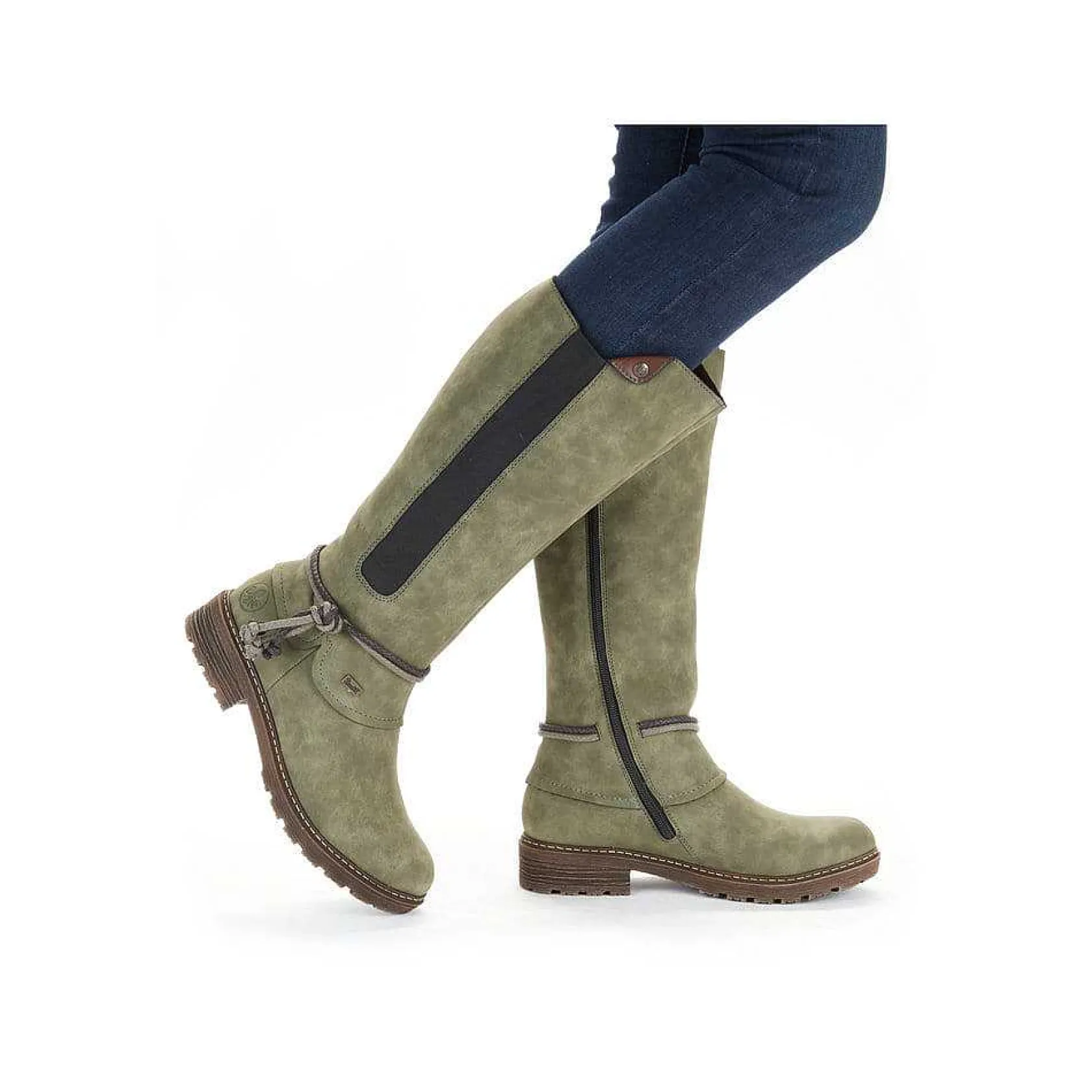 Rieker Ankle Boots & Boots-Women'S High-Shaft Boots Leaf Green