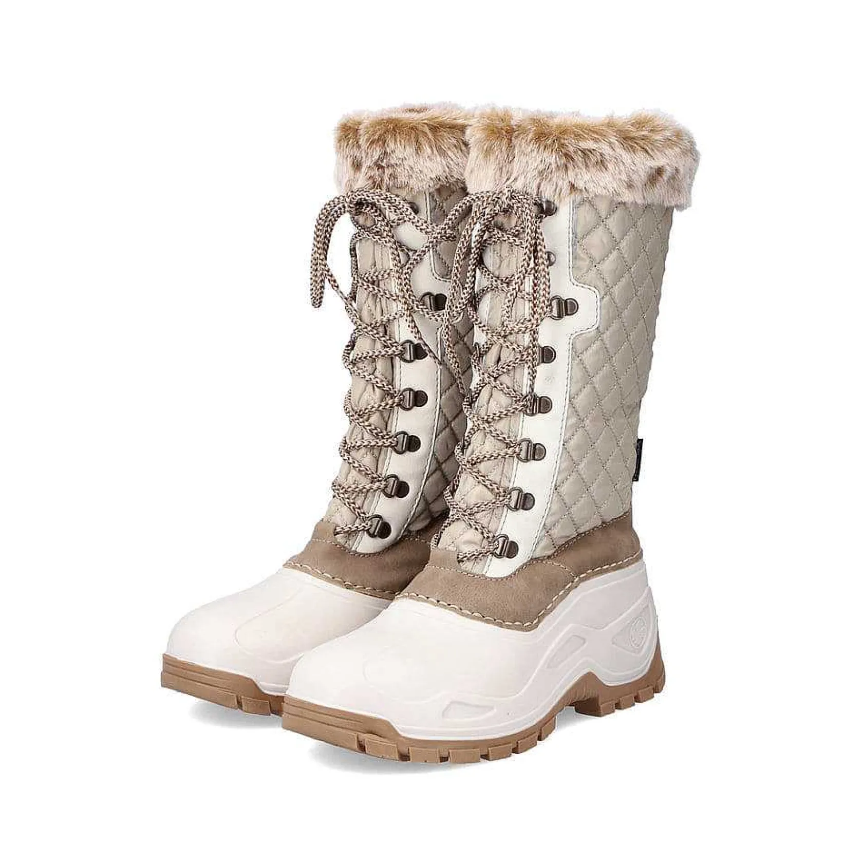Rieker Ankle Boots & Boots-Women'S High-Shaft Boots Brown Beige