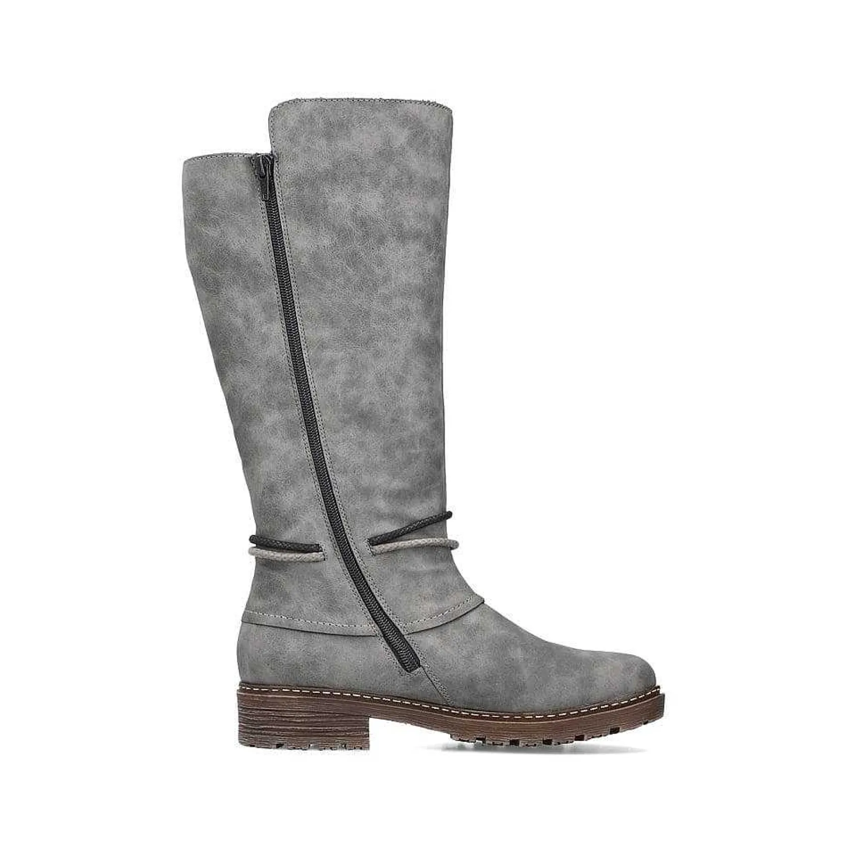Rieker Ankle Boots & Boots-Women'S High-Shaft Boots Steel Gray