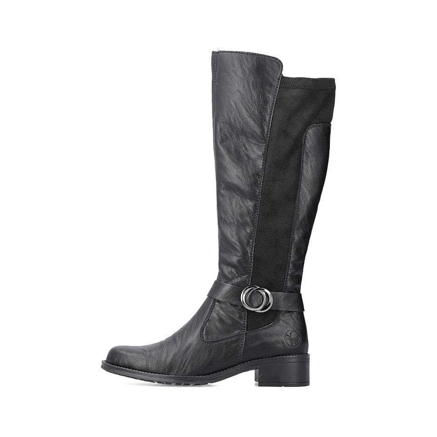 Rieker Ankle Boots & Boots-Women'S High-Shaft Boots Graphite Black