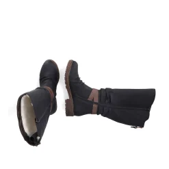 Rieker Ankle Boots & Boots-Women'S High-Shaft Boots Deep Black