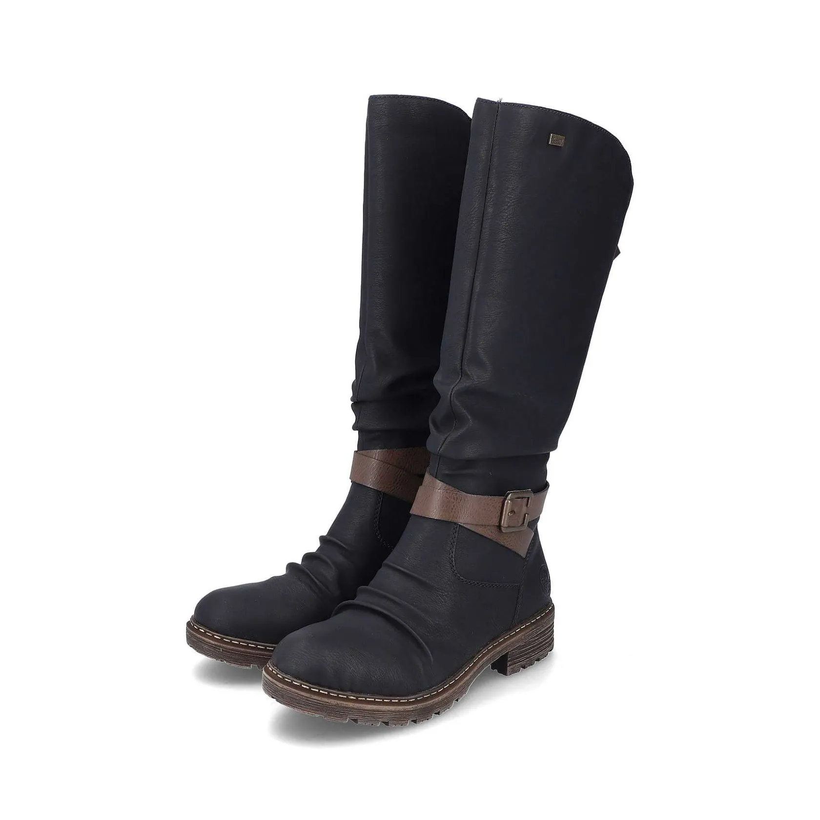 Rieker Ankle Boots & Boots-Women'S High-Shaft Boots Deep Black
