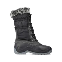 Rieker Ankle Boots & Boots-Women'S High-Shaft Boots Deep Black