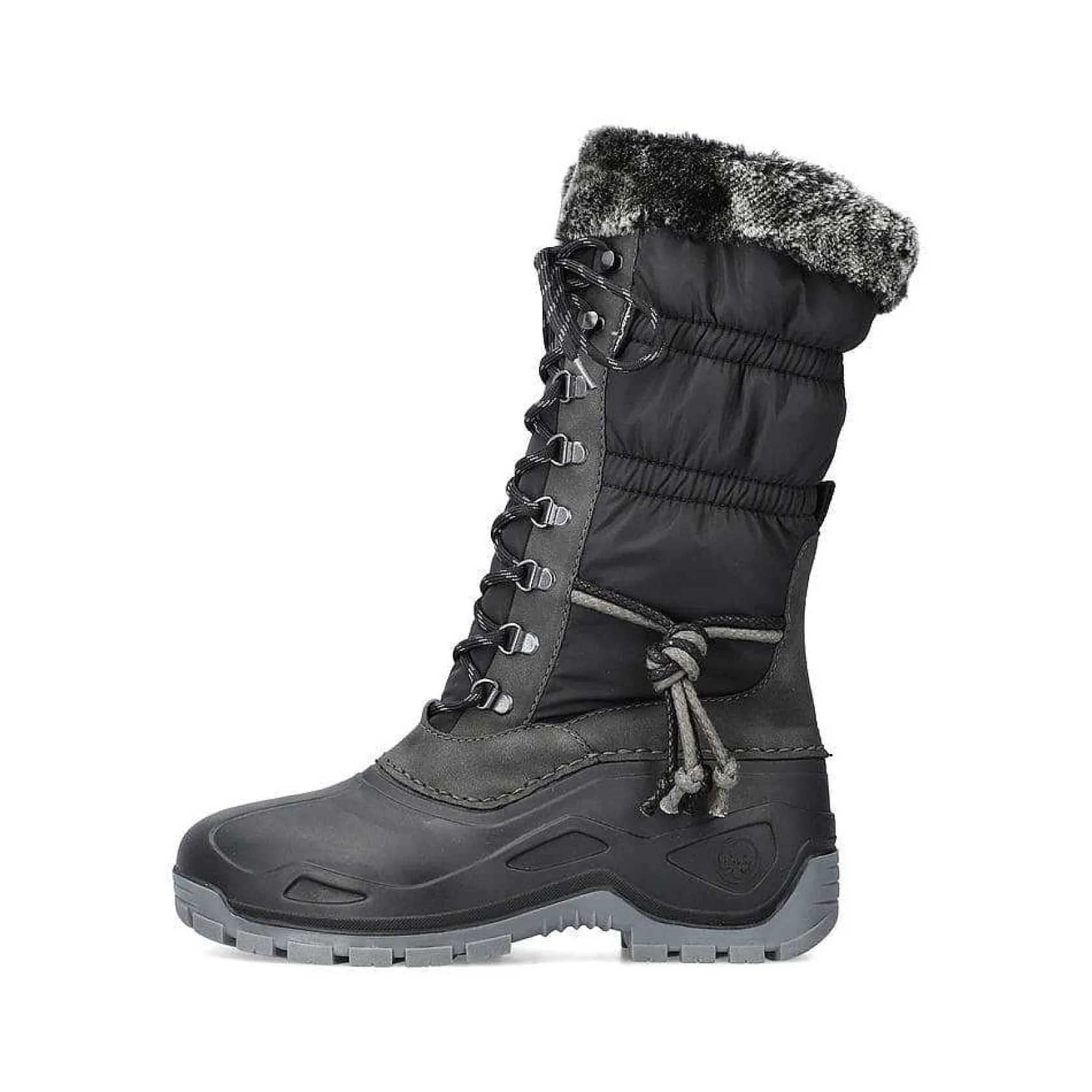 Rieker Ankle Boots & Boots-Women'S High-Shaft Boots Deep Black