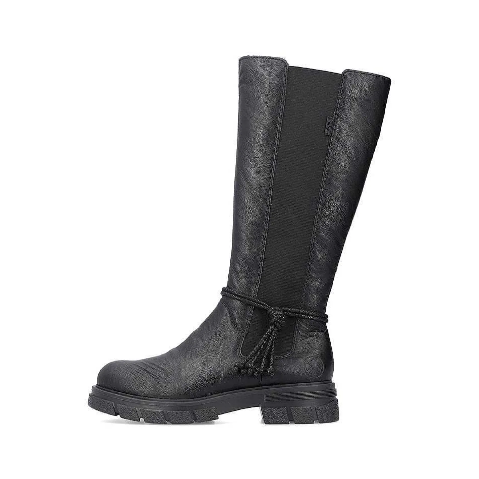 Rieker Ankle Boots & Boots-Women'S High-Shaft Boots, Glossy Black