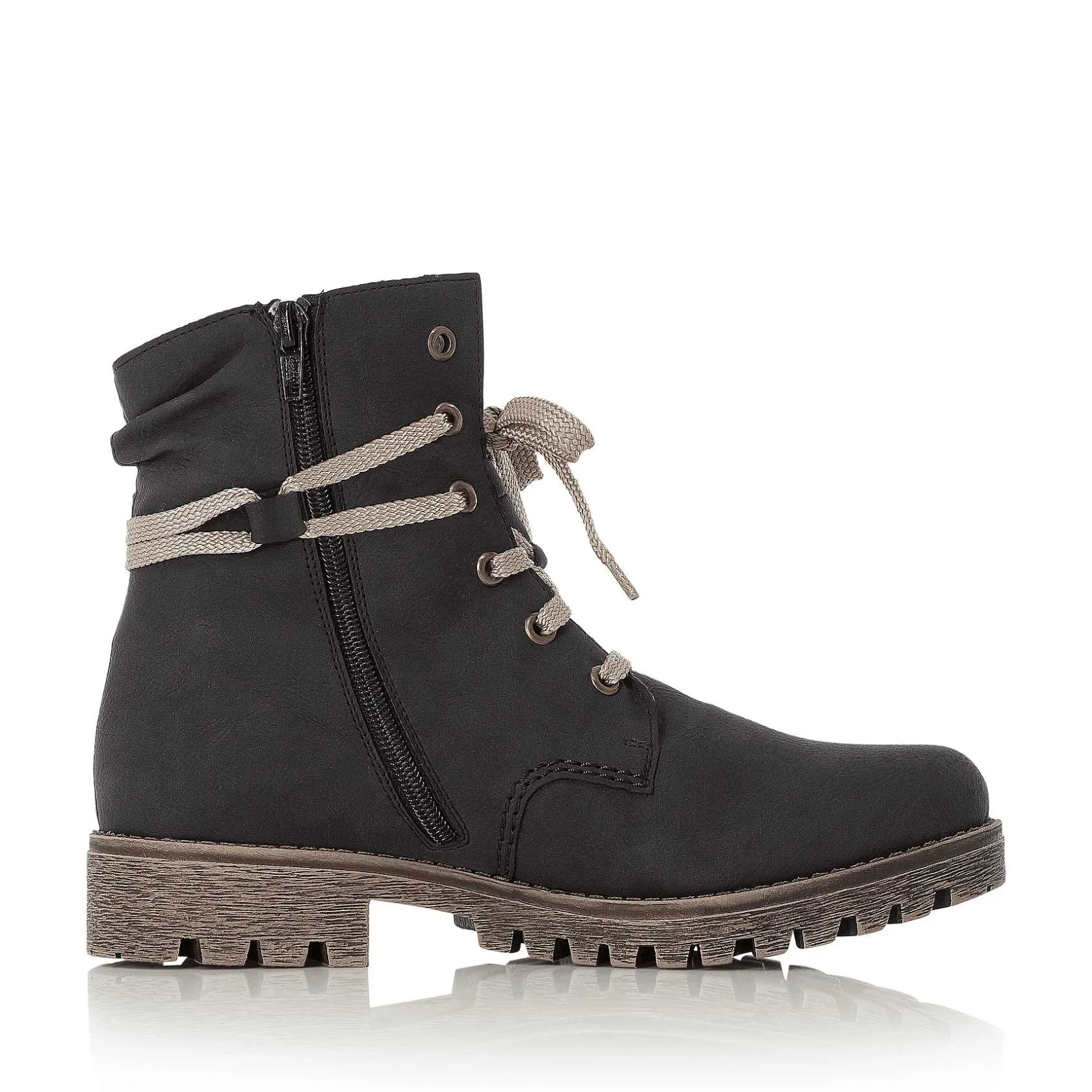 Rieker Ankle Boots & Boots-Women'S Laced Boots Ocean Blue