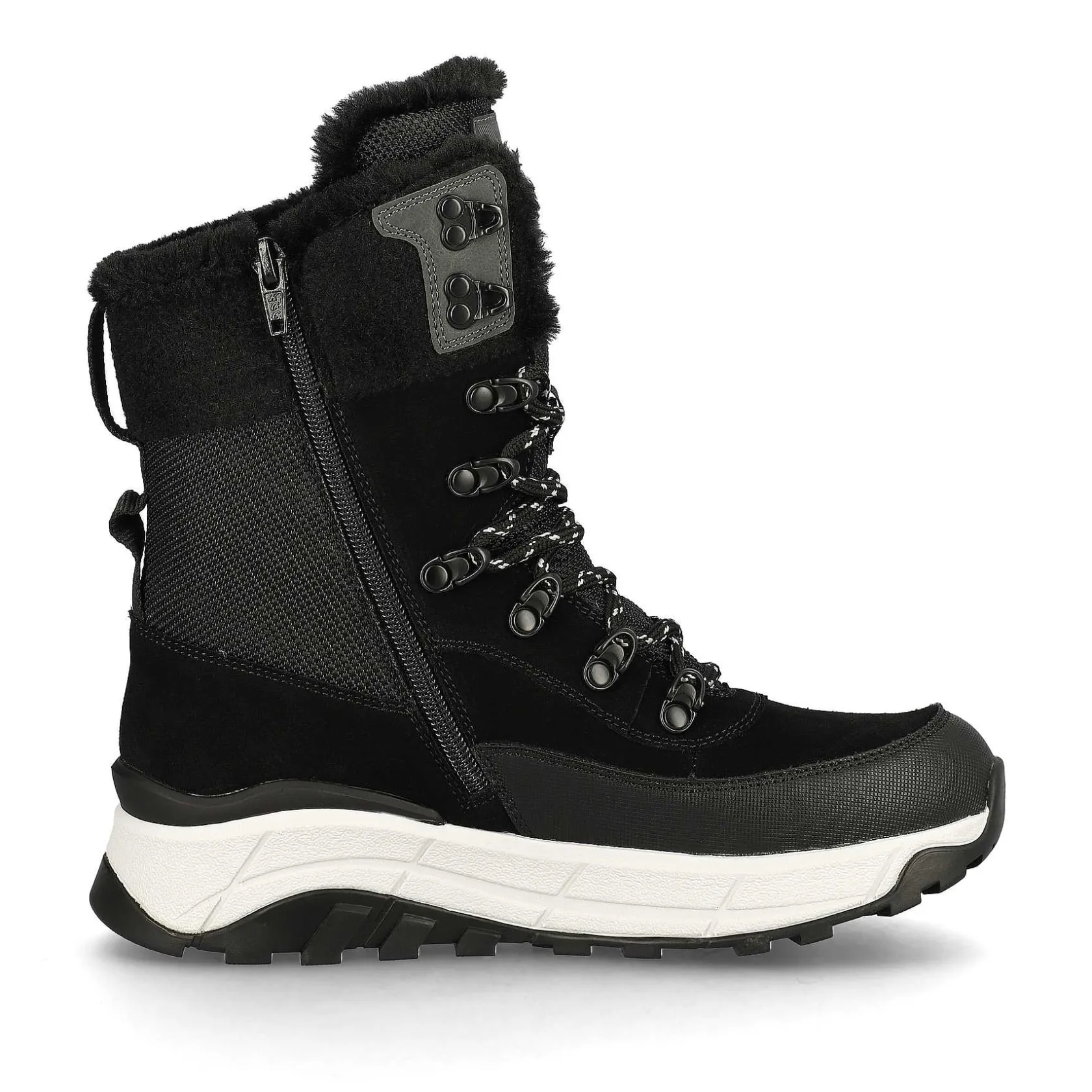 Rieker Ankle Boots & Boots-Women'S Laced Boots Steel Black