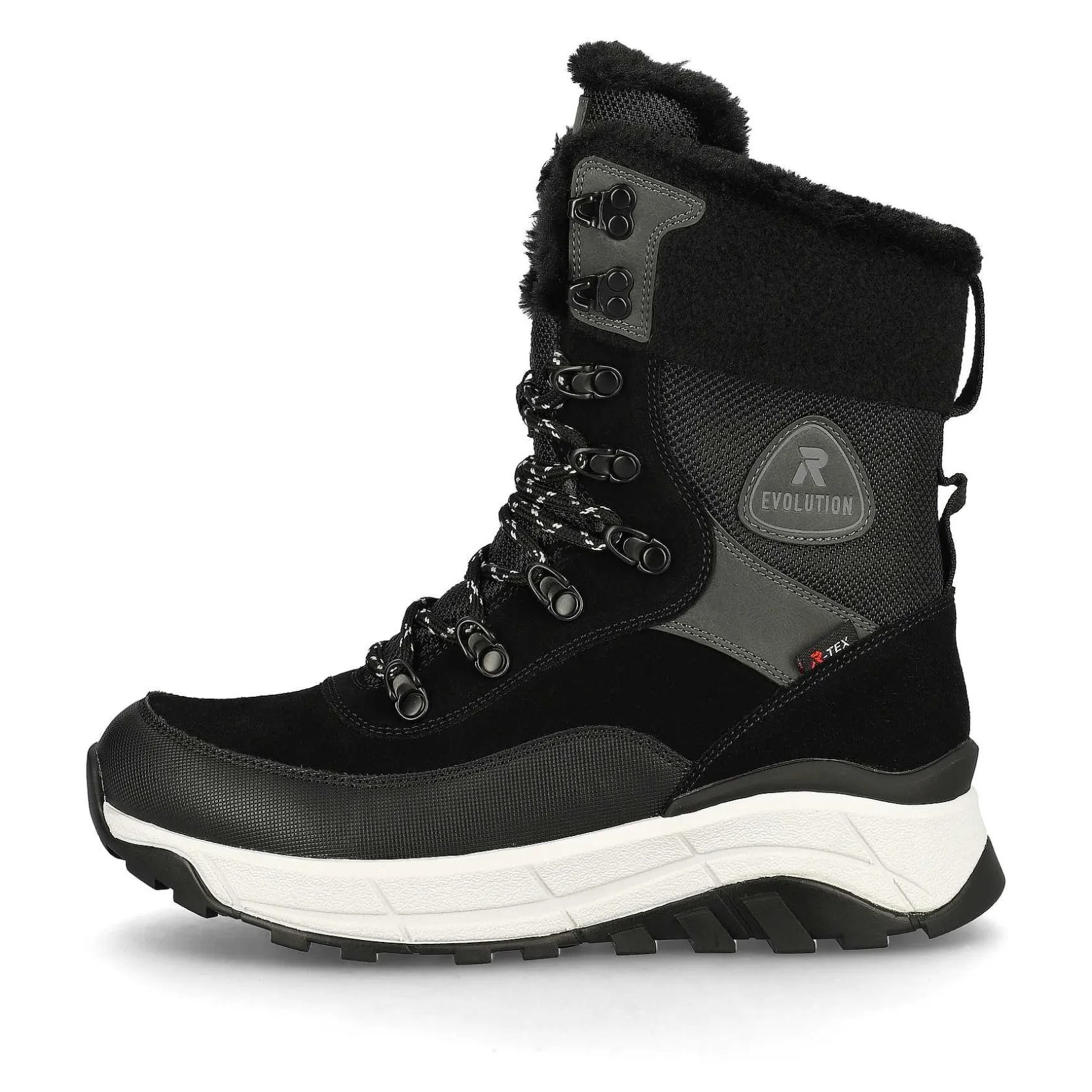 Rieker Ankle Boots & Boots-Women'S Laced Boots Steel Black