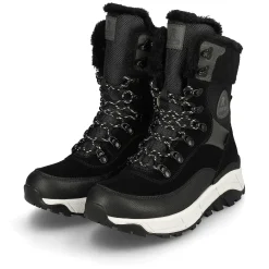 Rieker Ankle Boots & Boots-Women'S Laced Boots Steel Black
