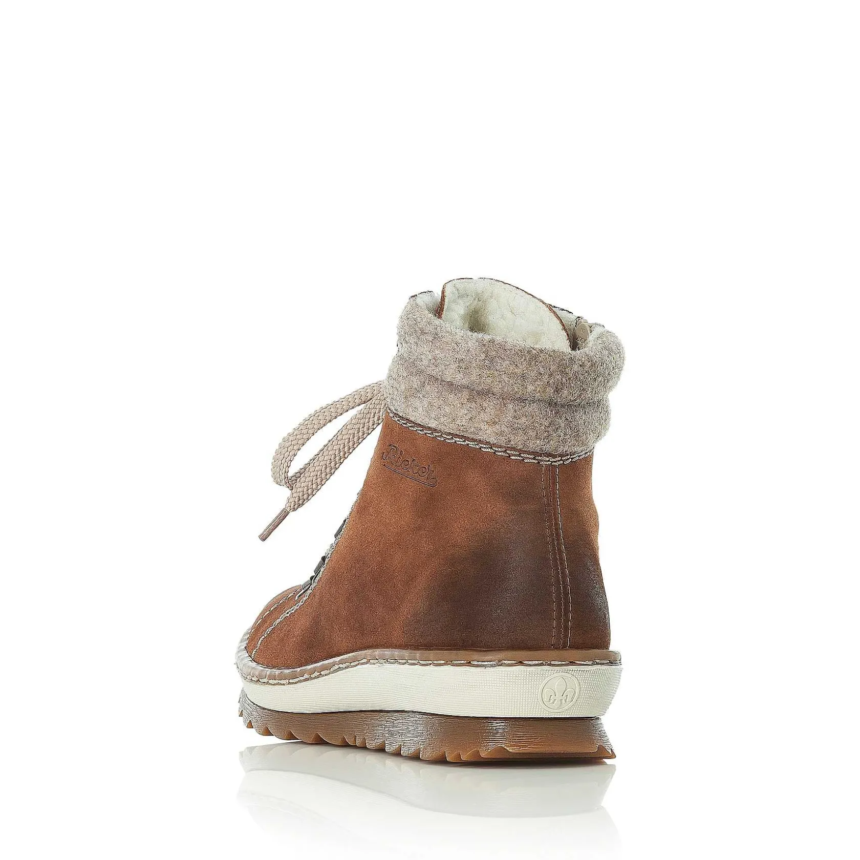 Rieker Ankle Boots & Boots-Women'S Laced Boots Caramel Brown