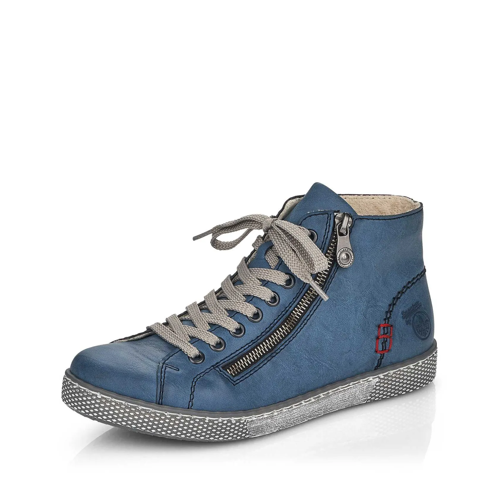 Rieker Low Shoes & Slippers-Women'S Laced Shoes Azure Blue