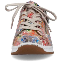 Rieker Colorful Styles-Women'S Laced Shoes Multi