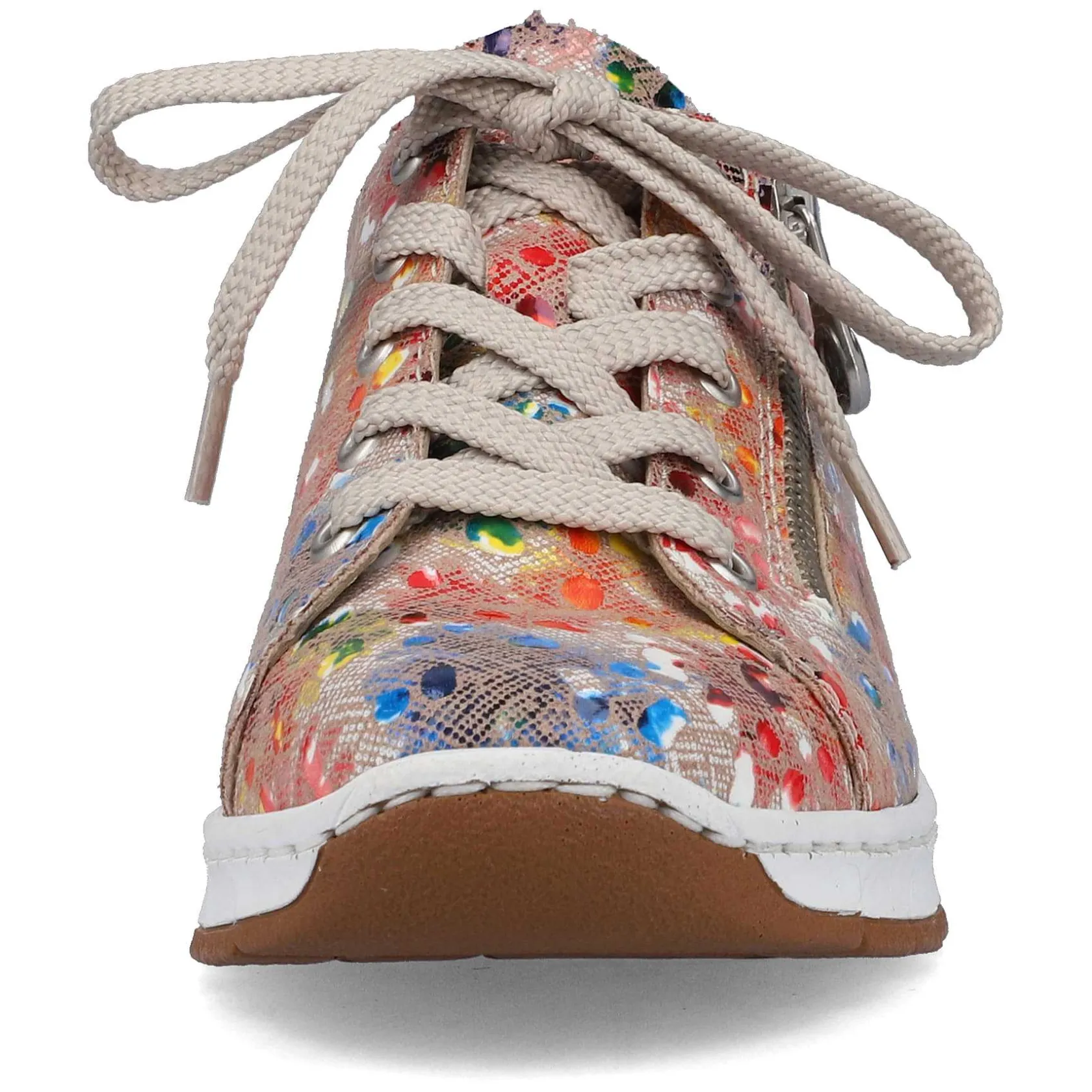 Rieker Colorful Styles-Women'S Laced Shoes Multi