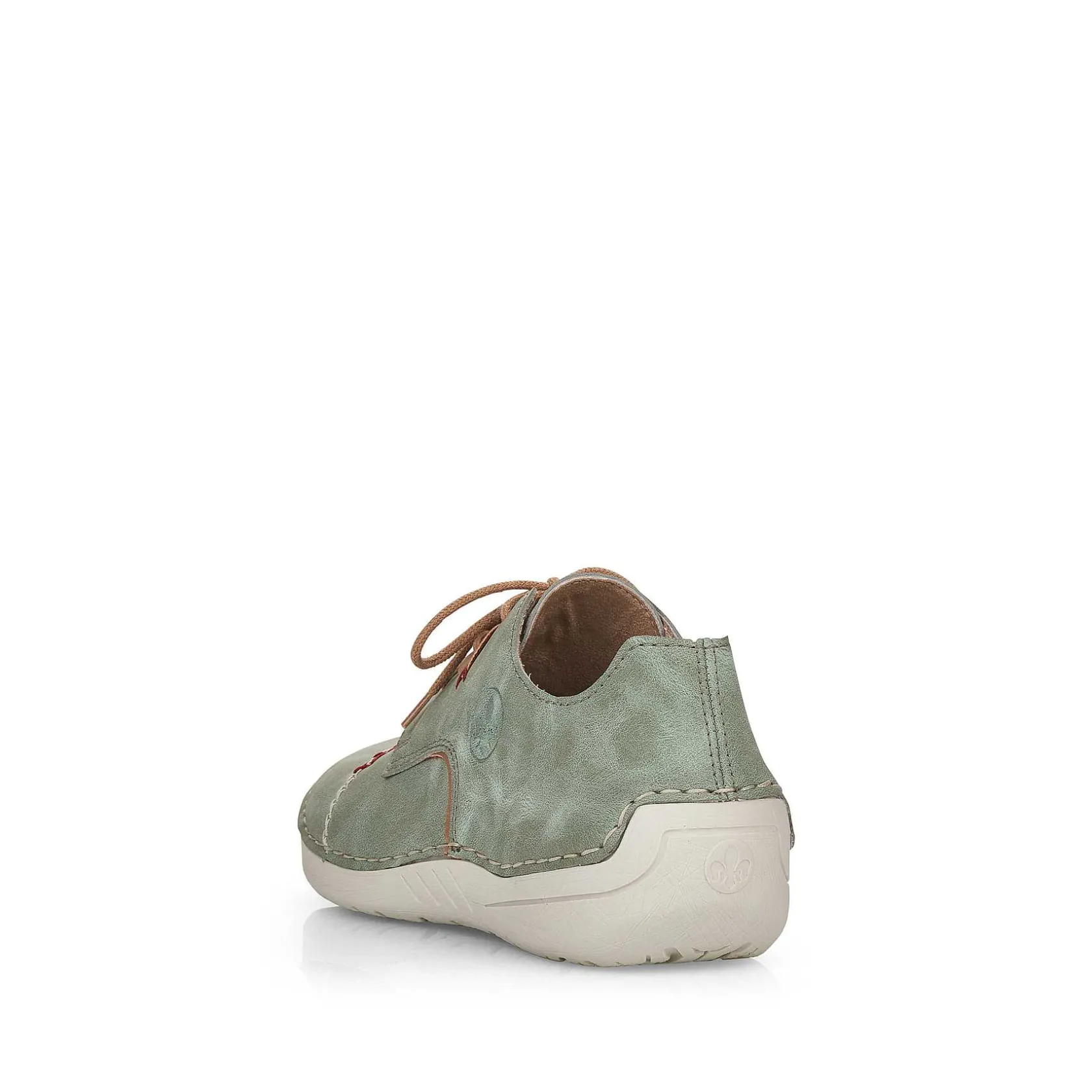 Rieker Low Shoes & Slippers-Women'S Lace-Up Shoes Green Gray