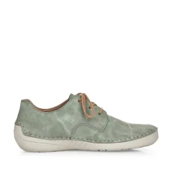 Rieker Low Shoes & Slippers-Women'S Lace-Up Shoes Green Gray