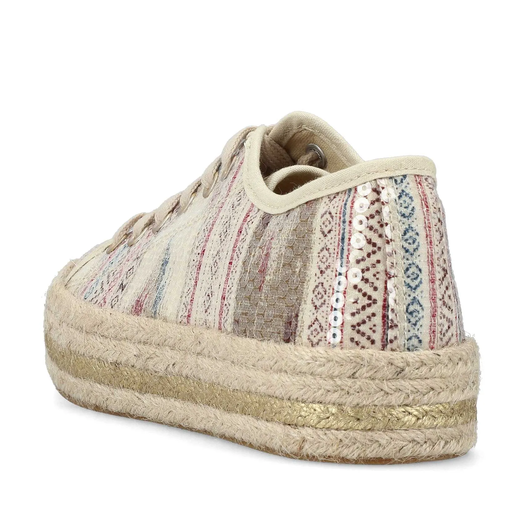 Rieker Low Shoes & Slippers-Women'S Lace-Up Shoes Light Beige