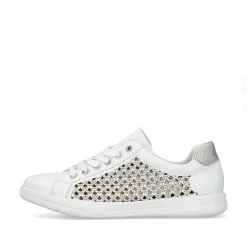 Rieker Low Shoes & Slippers-Women'S Lace-Up Shoes Crystal White