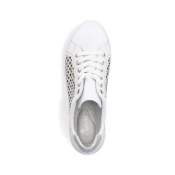 Rieker Low Shoes & Slippers-Women'S Lace-Up Shoes Crystal White