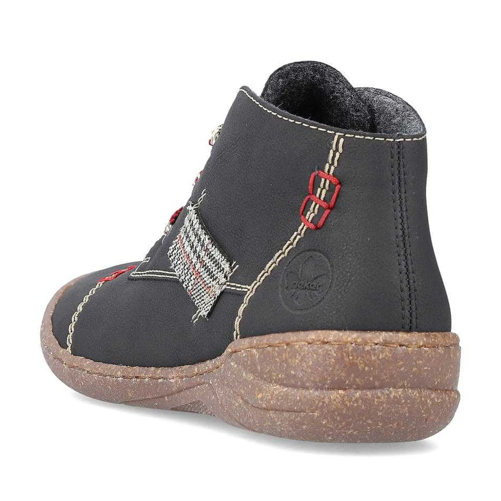 Rieker Low Shoes & Slippers-Women'S Lace-Up Shoes Deep Black