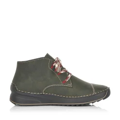 Rieker Low Shoes & Slippers-Women'S Lace-Up Shoes Khaki Green