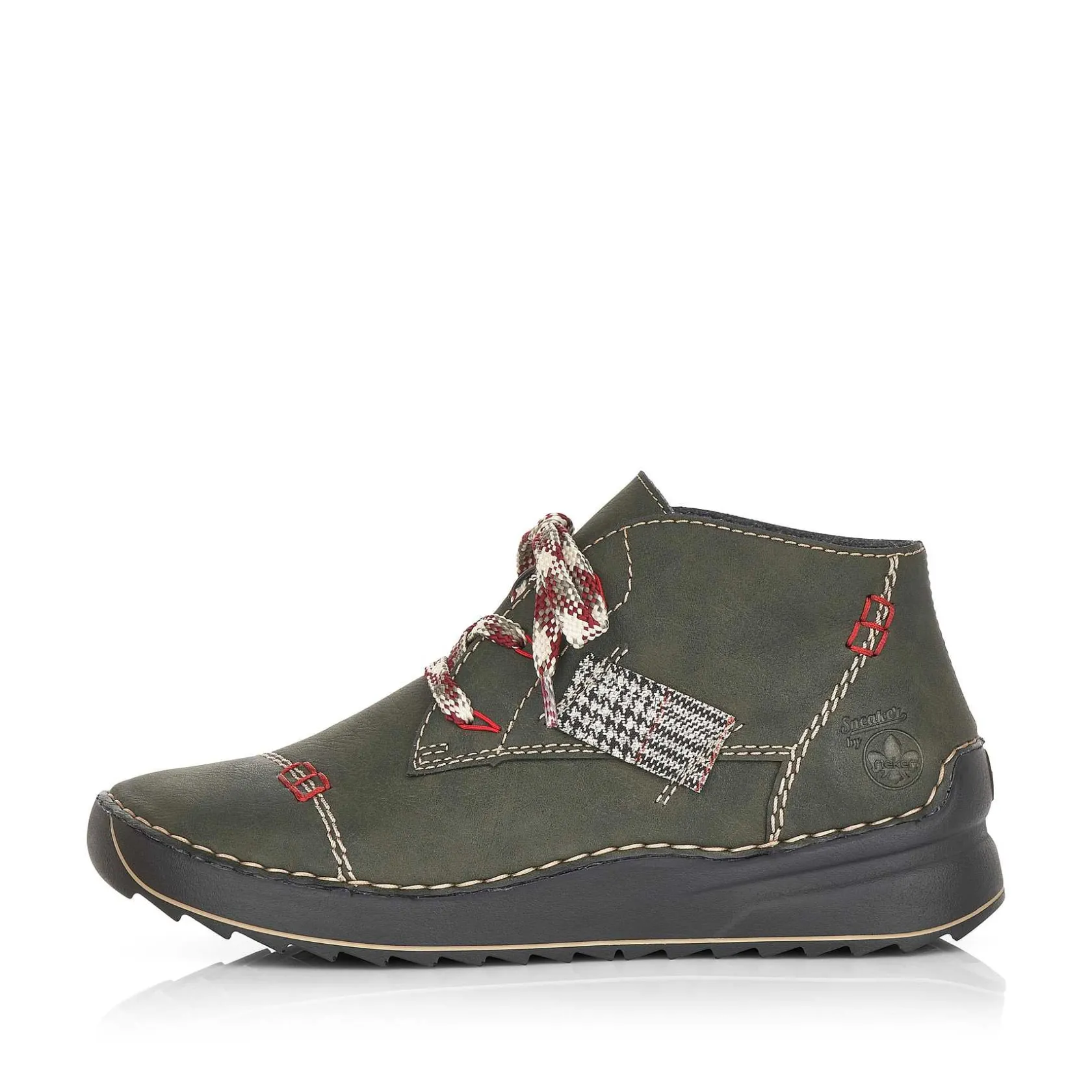 Rieker Low Shoes & Slippers-Women'S Lace-Up Shoes Khaki Green