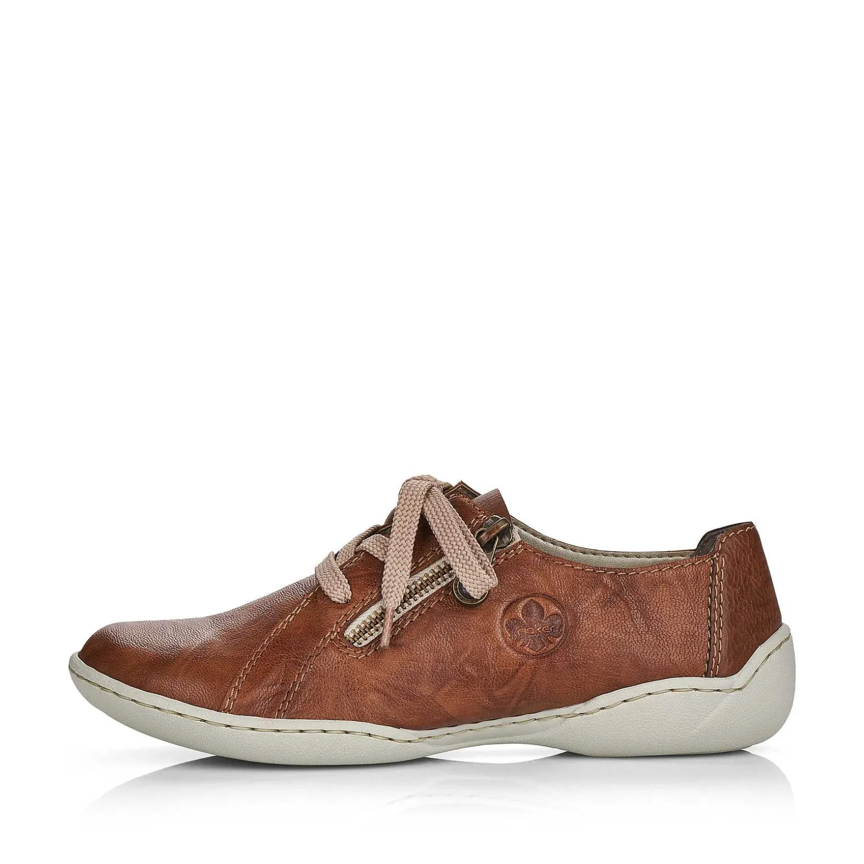 Rieker Low Shoes & Slippers-Women'S Lace-Up Shoes Chestnut Brown