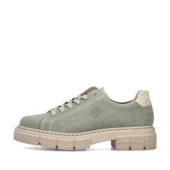 Rieker Low Shoes & Slippers-Women'S Lace-Up Shoes Mint Green