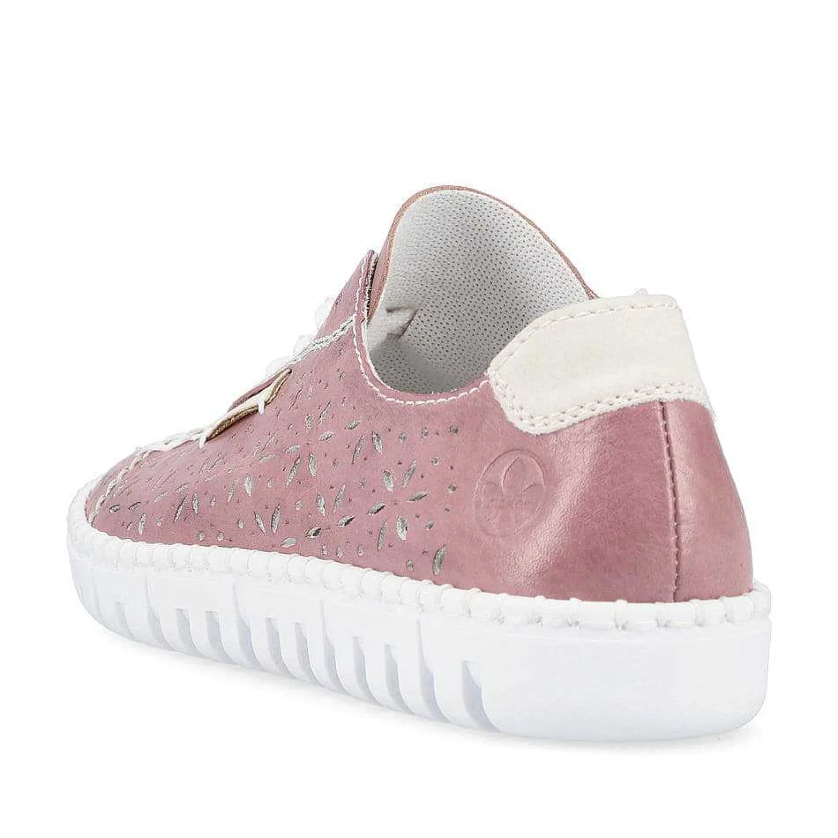 Rieker Colorful Styles-Women'S Lace-Up Shoes, Blood Pink