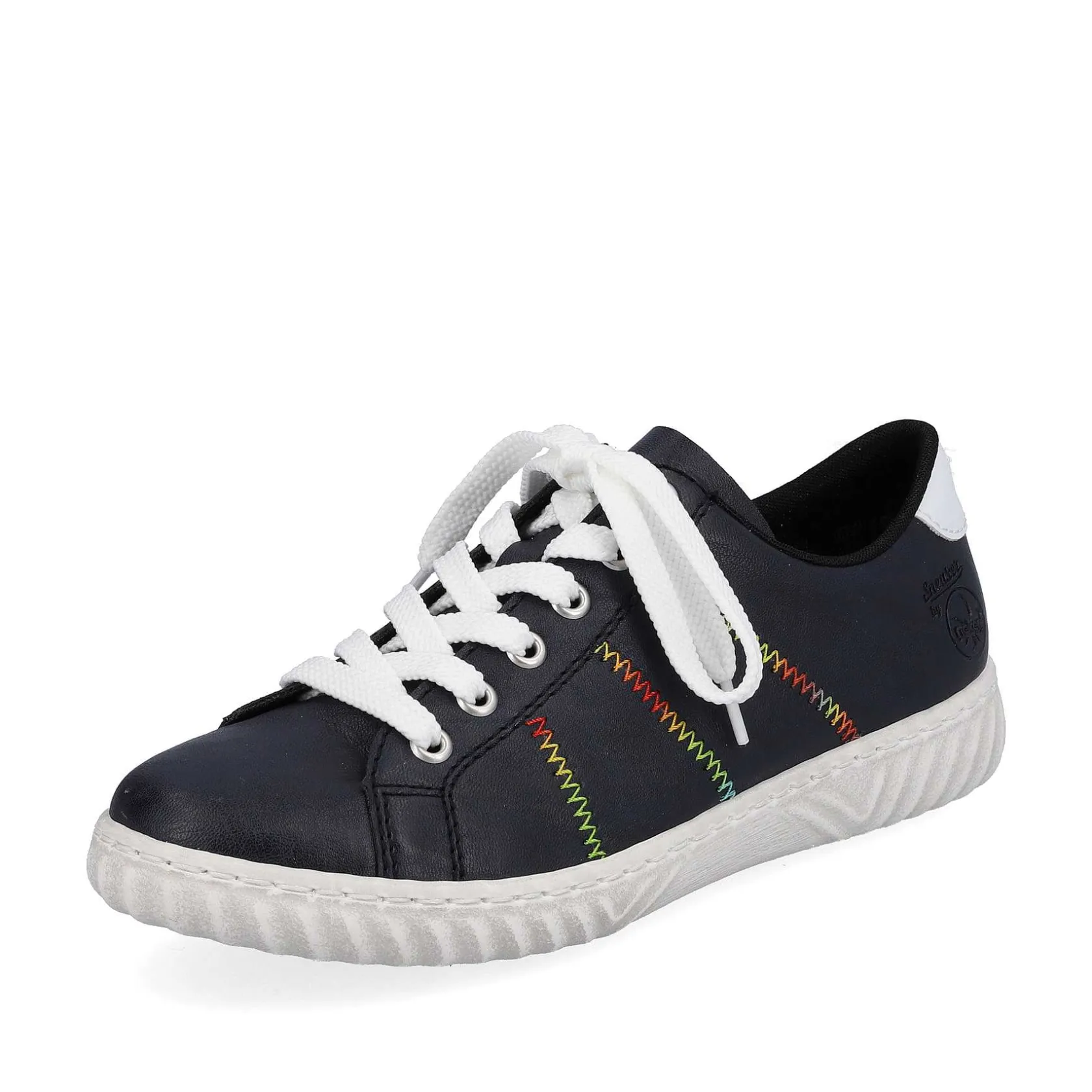 Rieker Low Shoes & Slippers-Women'S Lace-Up Shoes Navy Blue