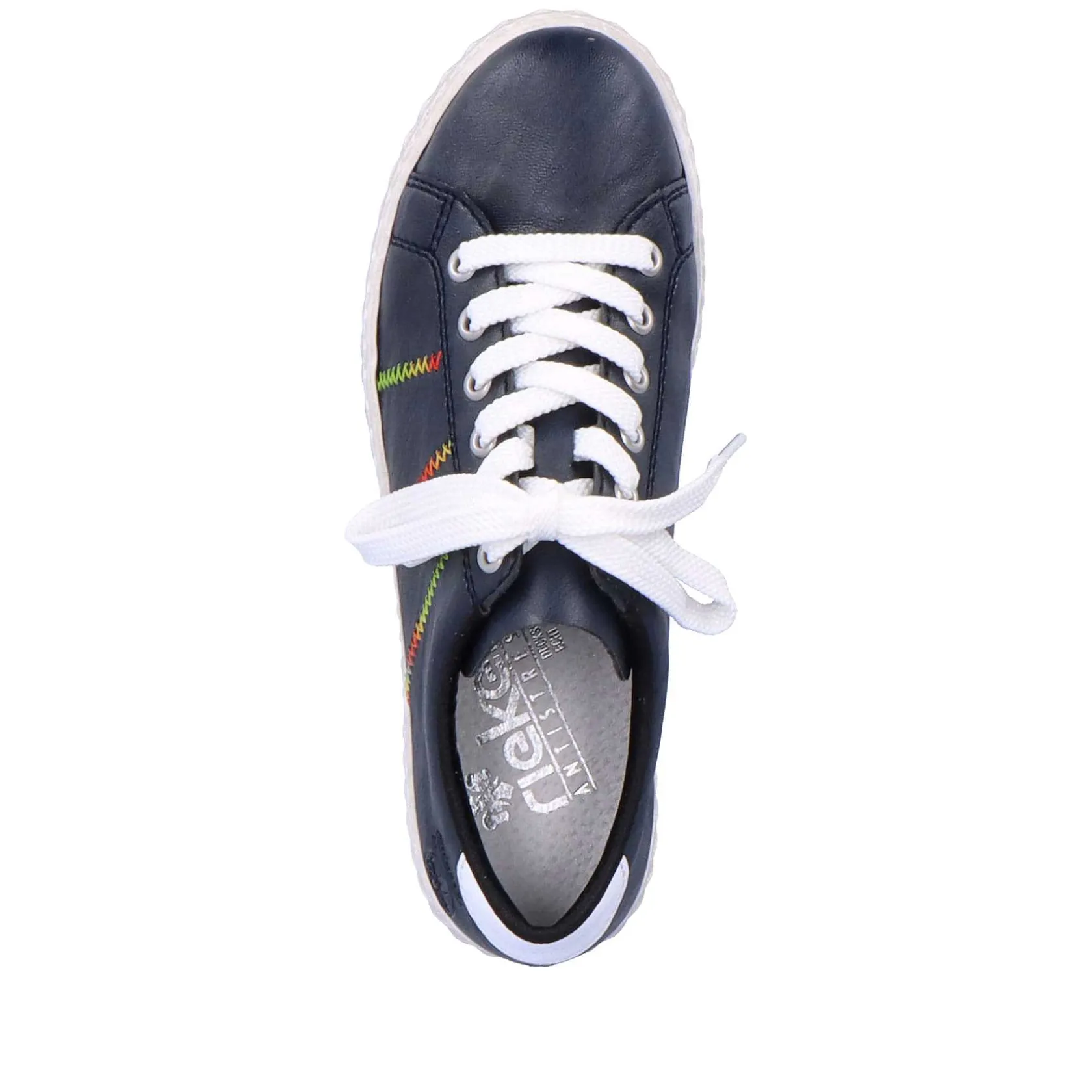 Rieker Low Shoes & Slippers-Women'S Lace-Up Shoes Navy Blue